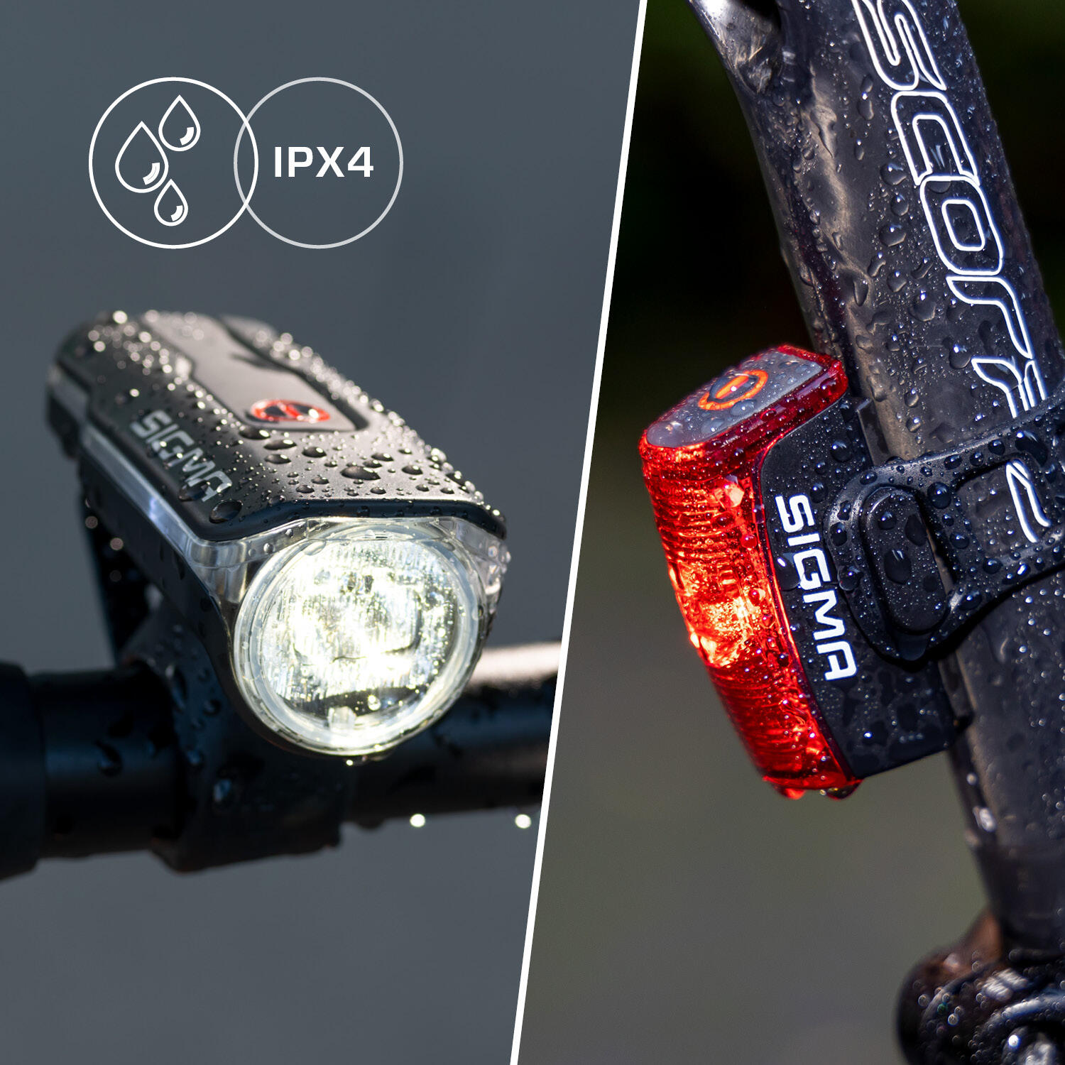 Sigma Aura 60 Lighting Set with Infinity 2 Rear Light 7/7