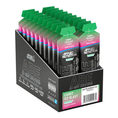 Pre-workout abe pre gel 60ml applied nutrition (verpakking van 20)