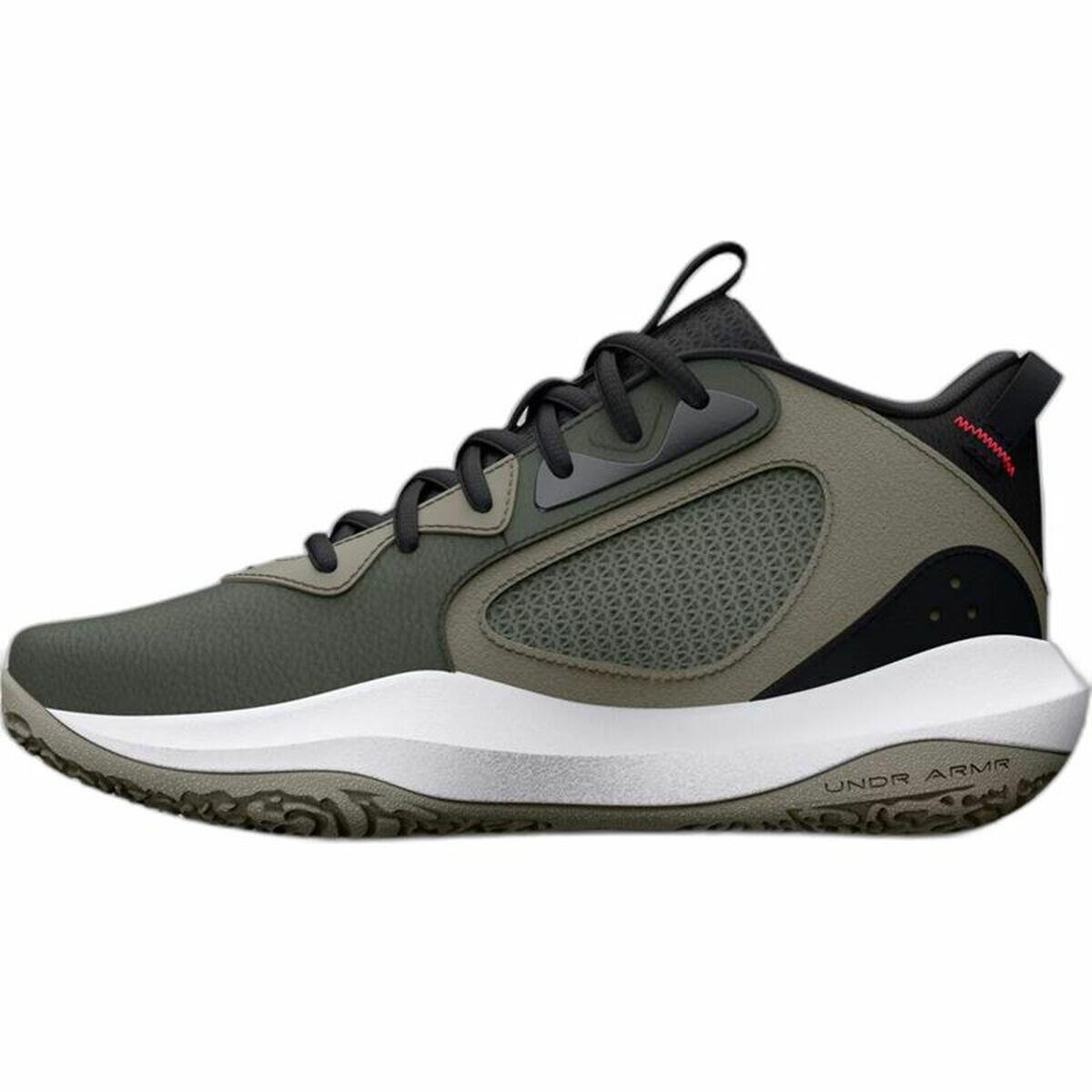 Scarpe da Basket per Adulti Under Armour Lockdown 6 Oliva 3/5