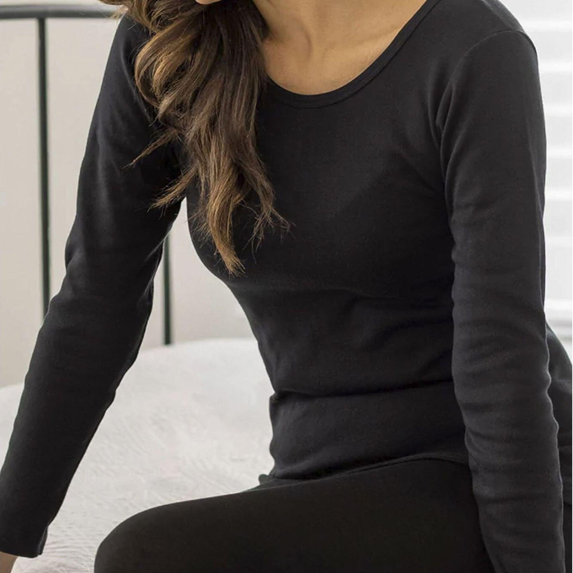 Ladies Long Sleeve Thermal Underwear HEAT HOLDERS Decathlon