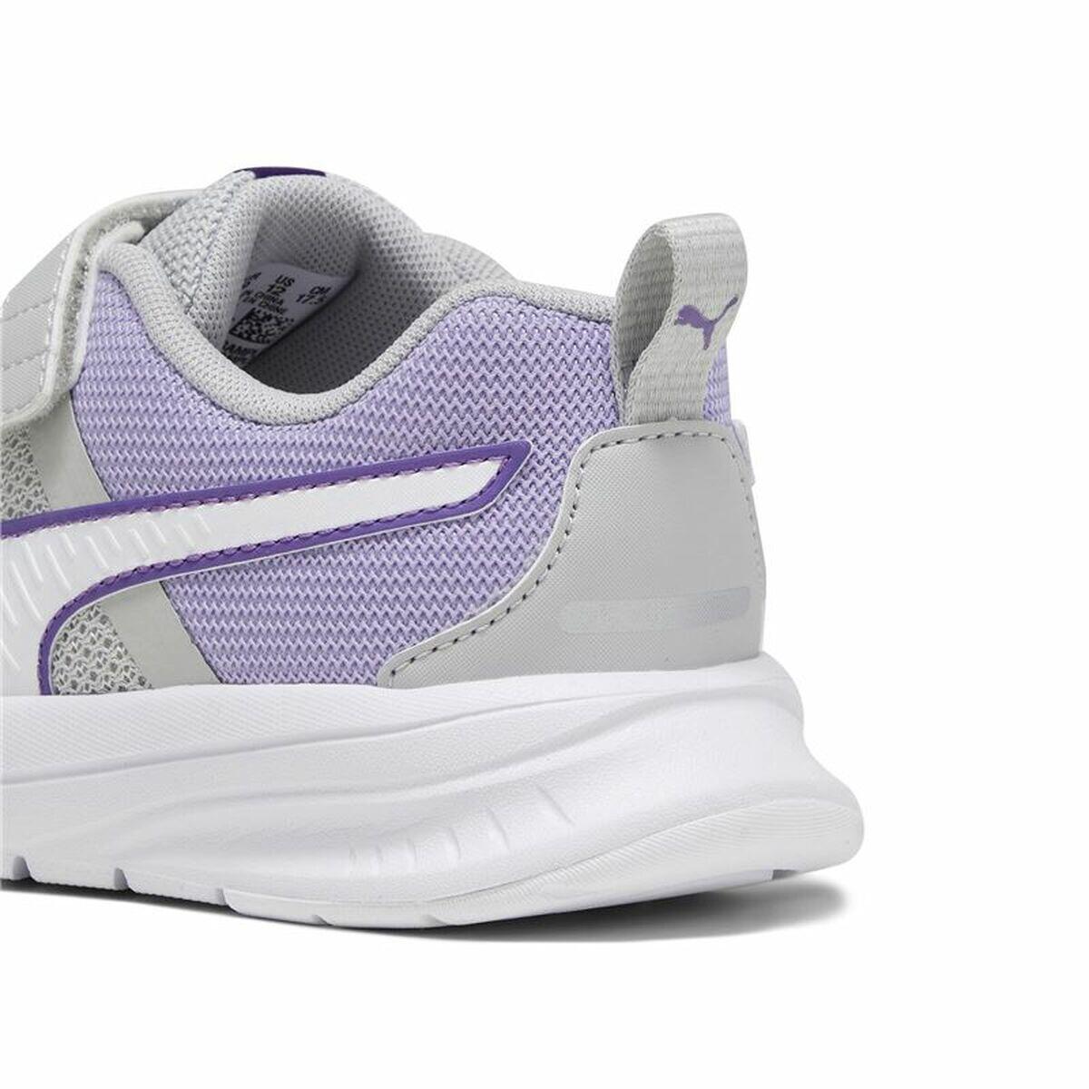 Sapatilhas de Desporto Infantis Puma Evolve Run Mesh Cinzento claro 5/5