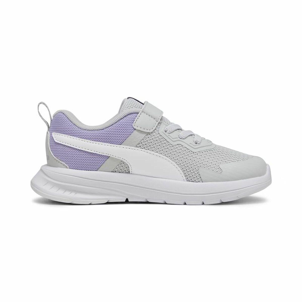 Sapatilhas de Desporto Infantis Puma Evolve Run Mesh Cinzento claro 2/5