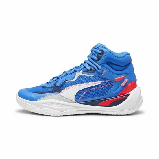 Zapatillas de Baloncesto para Adultos Baloncesto Puma Playmaker Pro Mid Azul