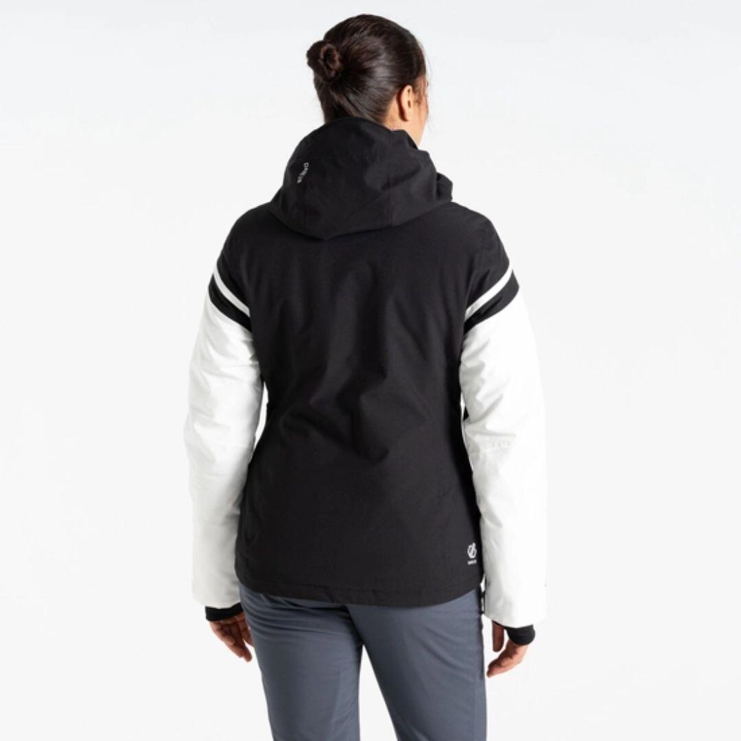 Vestes Ski femme DARE 2B Flurry W-44 FR-Noir/Blanc 6/7