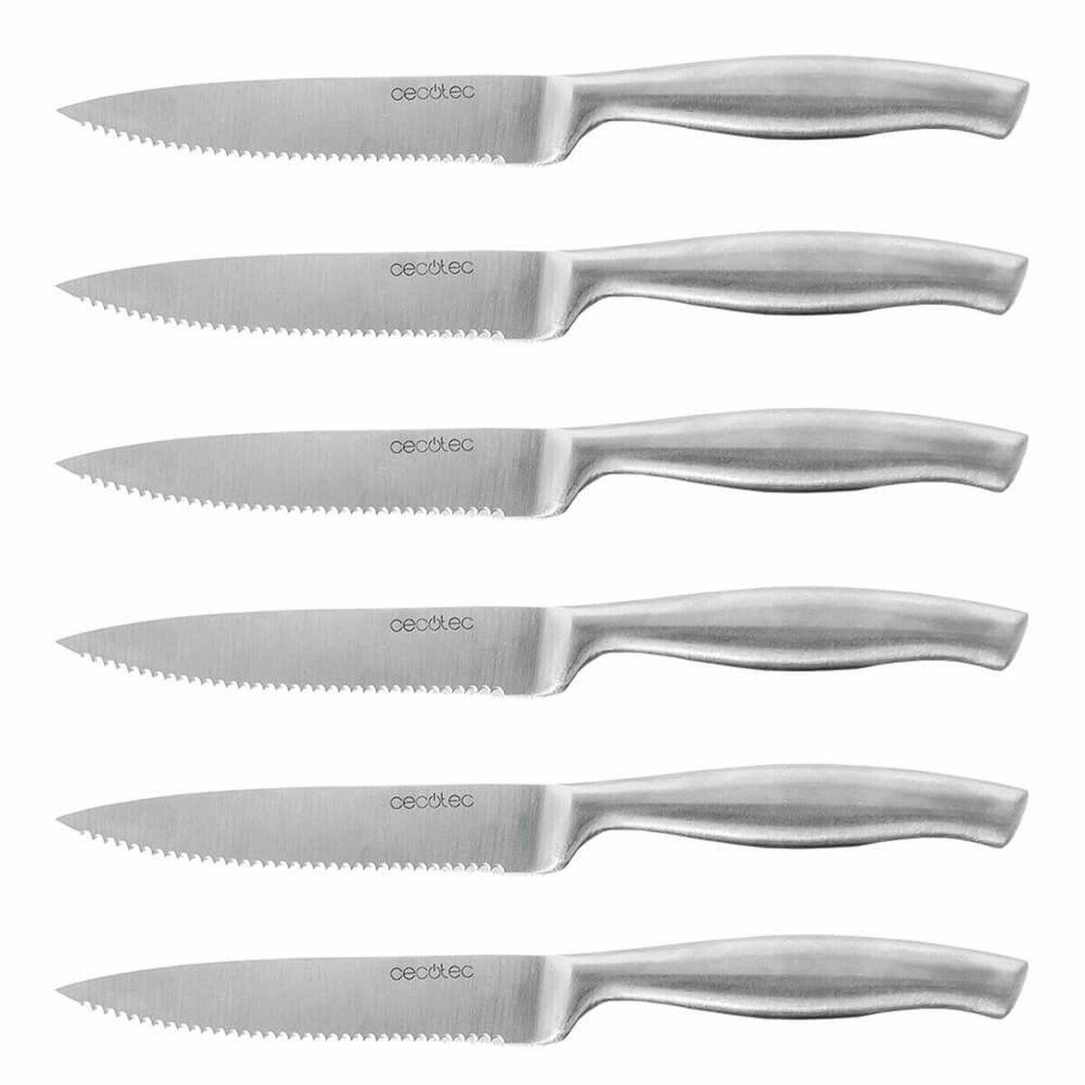 Set de Cuțite Cecotec Set de cuchillos carne profesionales Oțel inoxidabil