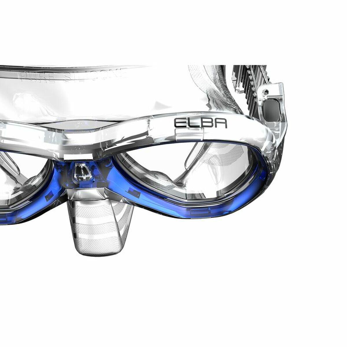 Duikmasker Seac 0890073160 Blauw 3/4