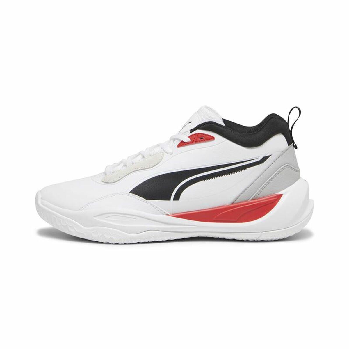 PUMA Scarpe da Basket per Adulti Basket Puma Playmaker Pro Plus Bianco