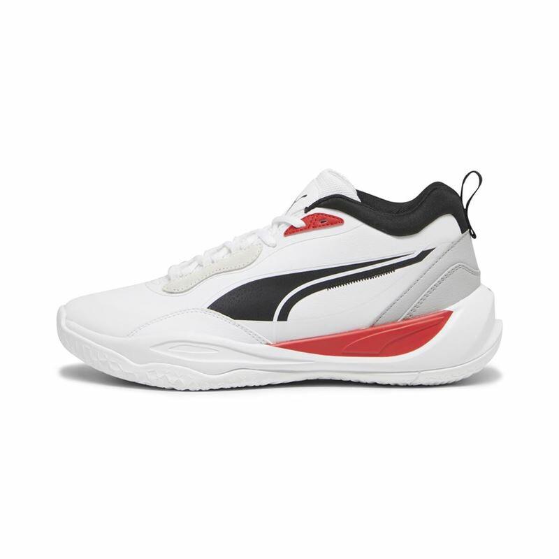 Chaussures de Basket-Ball pour Adultes Basket-ball Puma Playmaker Pro Plus Blanc