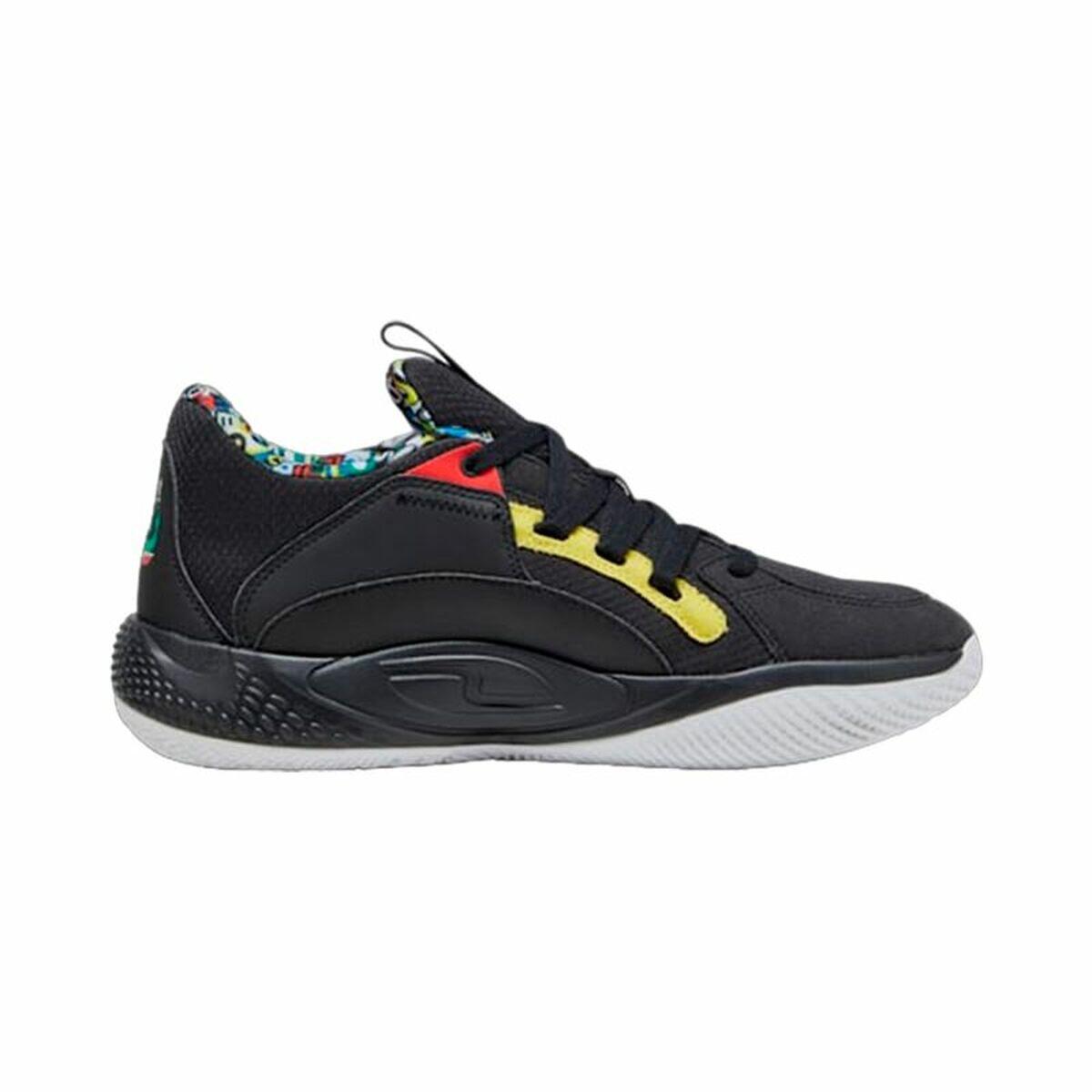 Scarpe da Basket per Adulti Puma Court Rider Chaos Nero 3/5