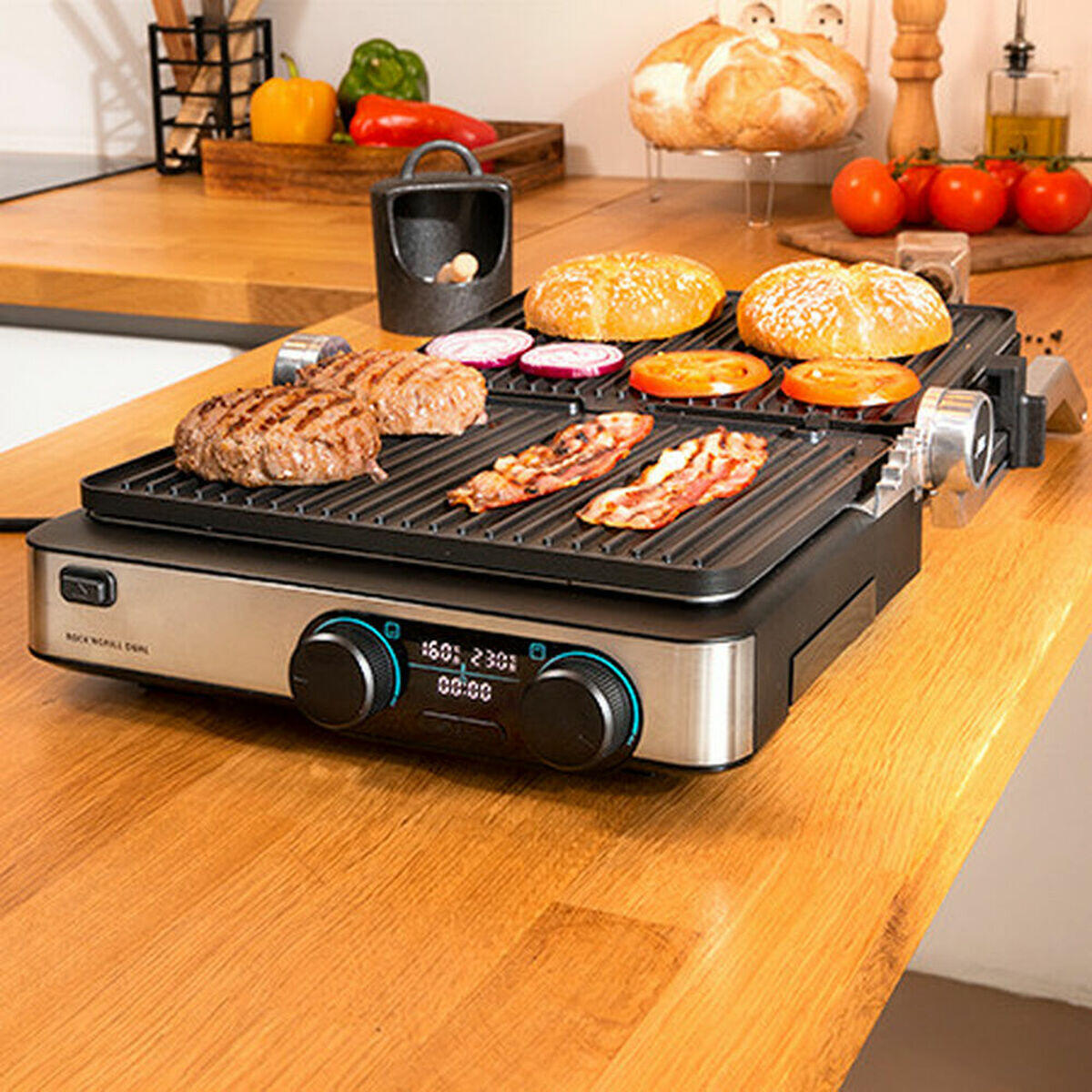 Elektrogrill Cecotec Rock’n Grill Dual 2000 W 3/3