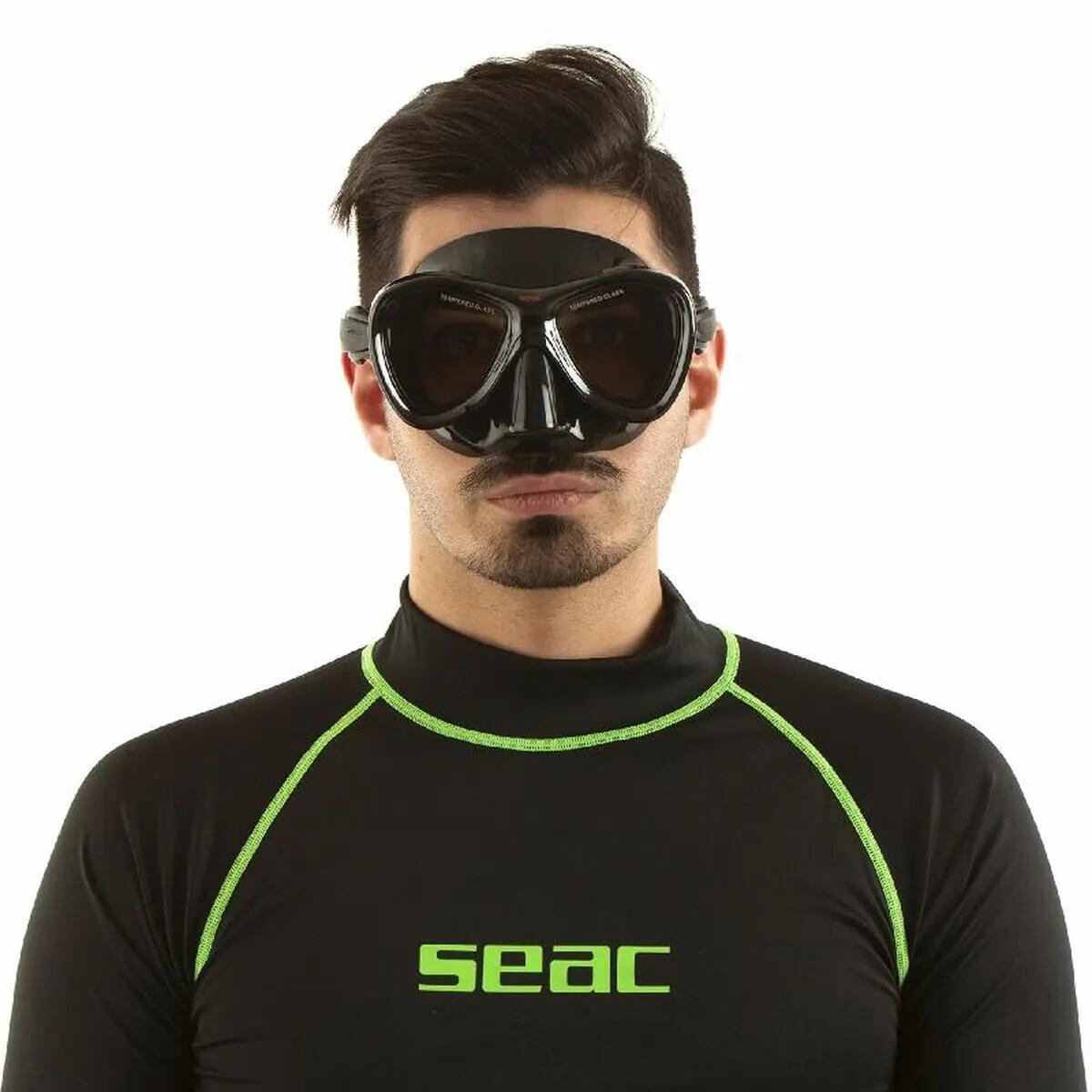 Gafas de Natación Seac 0750058003 Negro 3/4