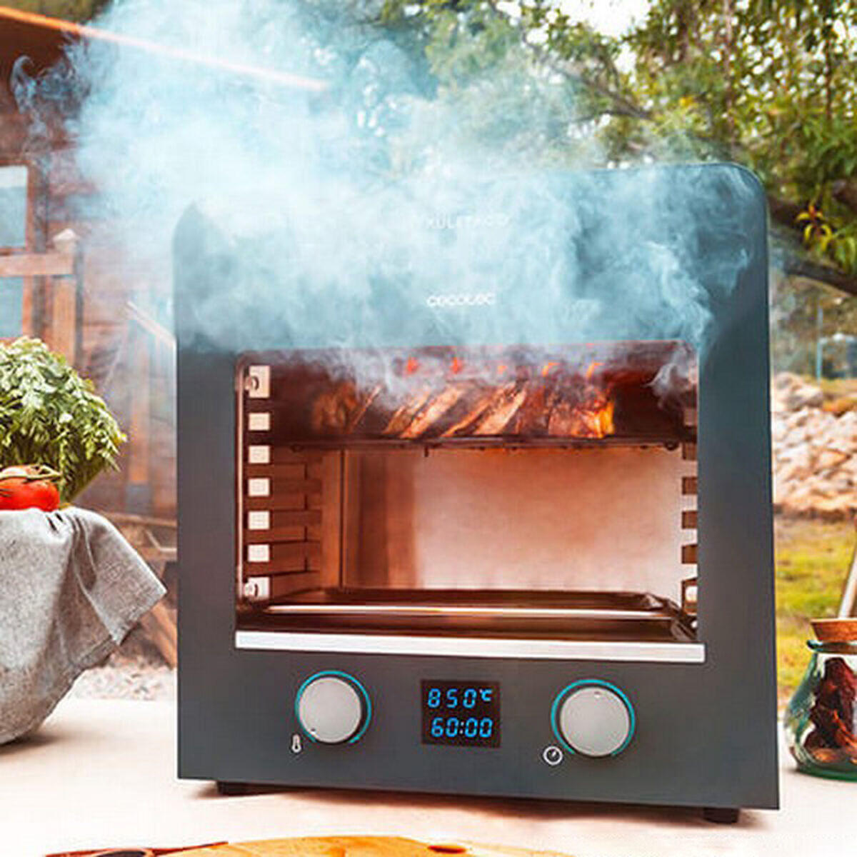 Barbecue Elettrico Cecotec Txuletaco 8000 Inferno Nero 5/5
