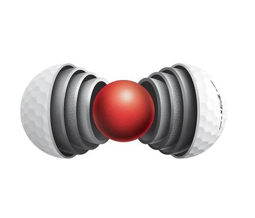 Doos van 12 TaylorMade TP5 X Golfballen Wit Nieuw 5/5