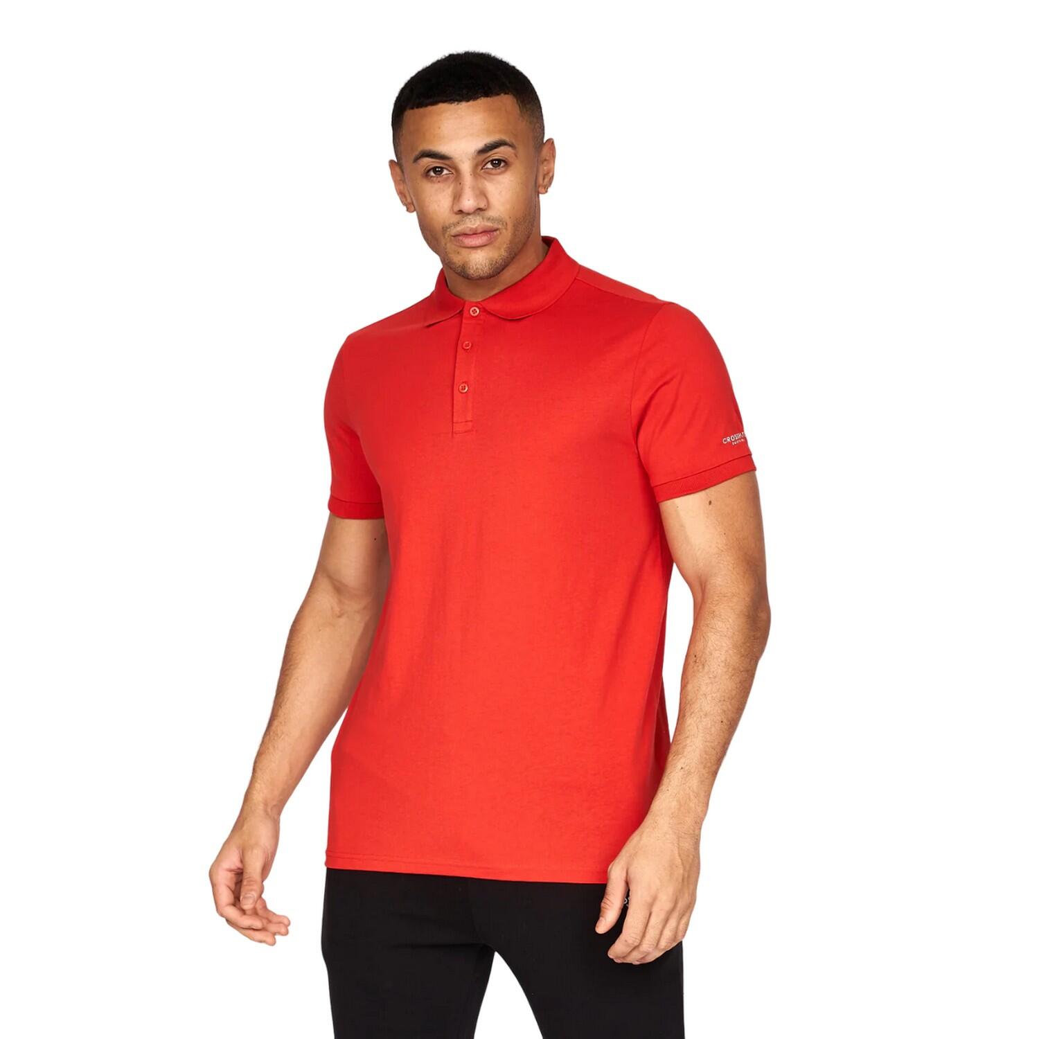 Mens Traymax Polo Shirt (Pack of 3) (Black/Blue/Red) 4/4
