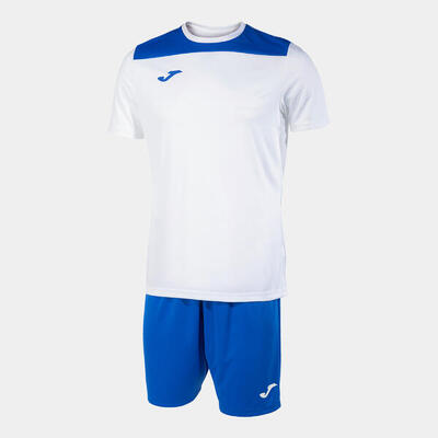 Joma phoenix ii sportset 2xl - wit/blauw. ademend & duurzaam