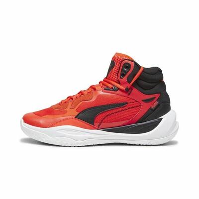 Scarpe da Basket per Adulti Basket Puma Playmaker Pro Mid Rosso