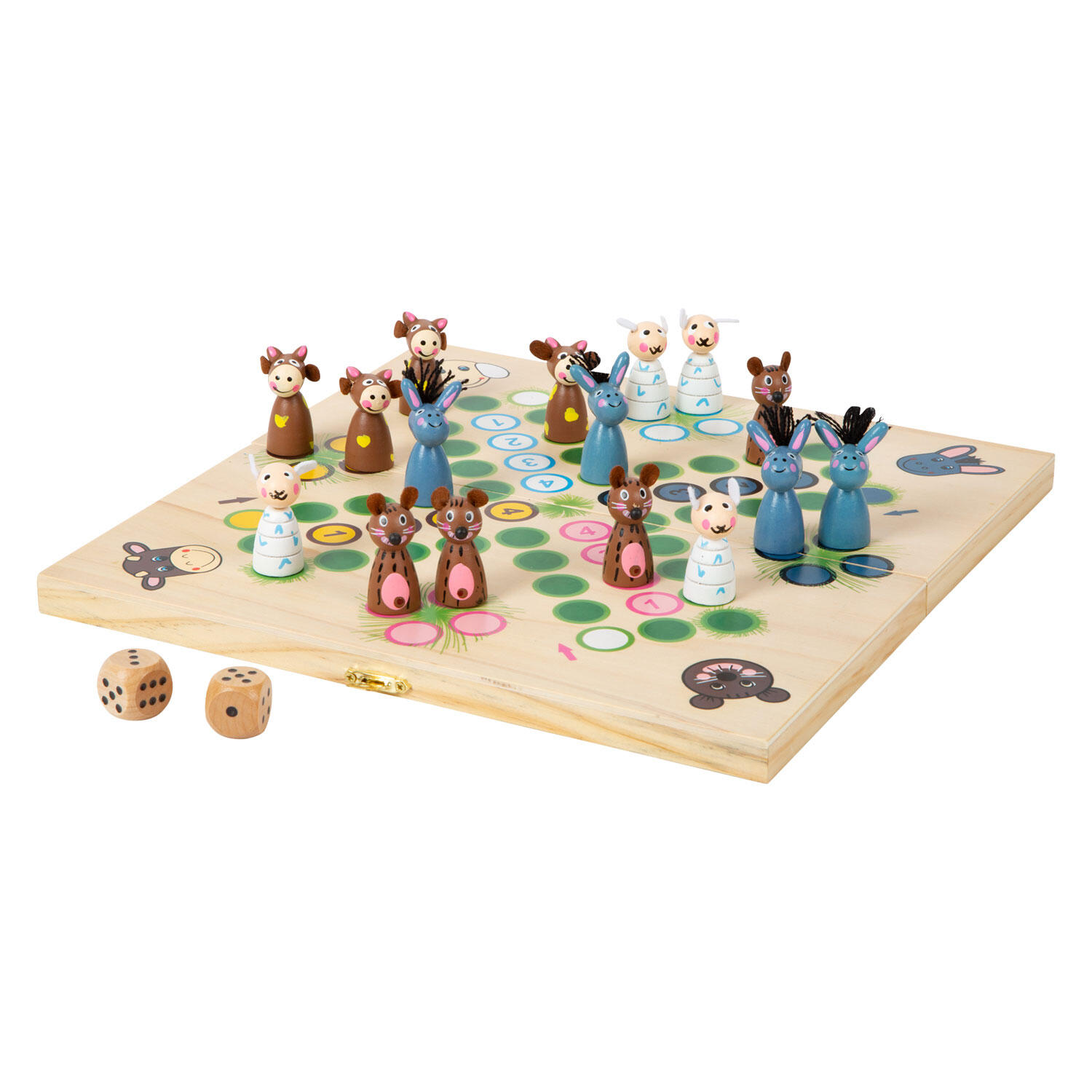 Small Foot Houten Ludospel Boerderijdieren 3/5