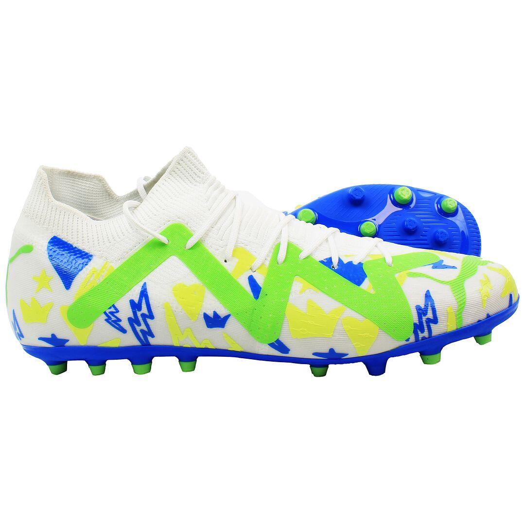 Scarpe da Calcio per Adulti Football Puma Future Match N MG Bianco 4/5
