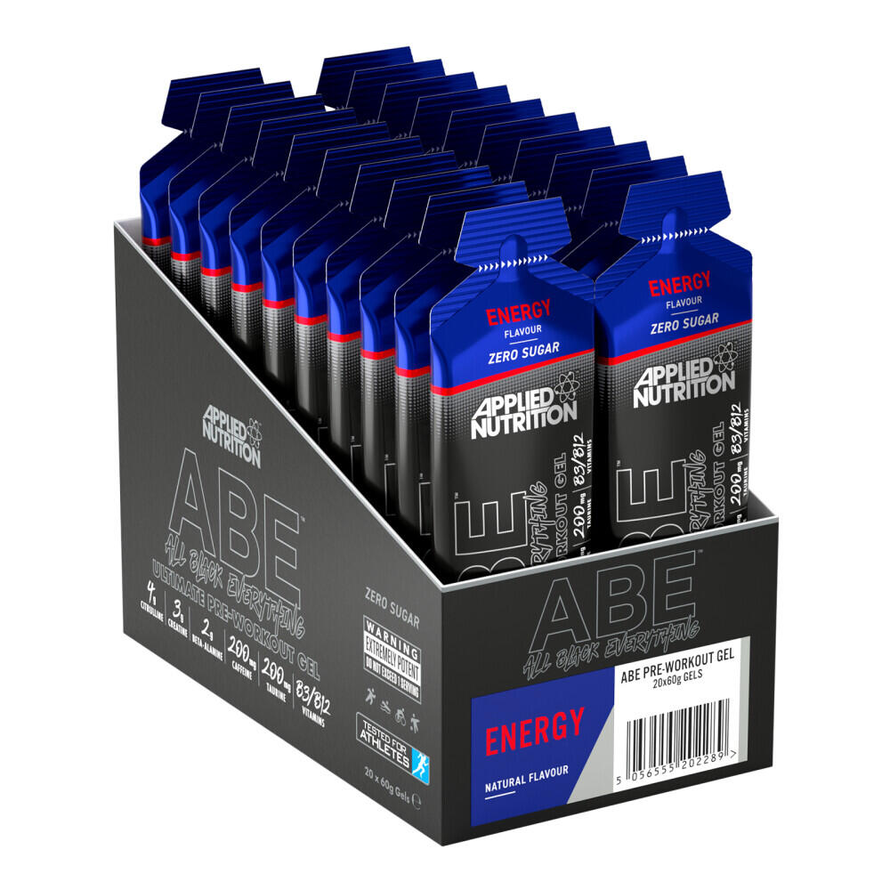 Applied Nutrition - Pre-workout - Abe Gel - Energie Pack De 20 - Pre-workout - Taille Unique - Decathlon
