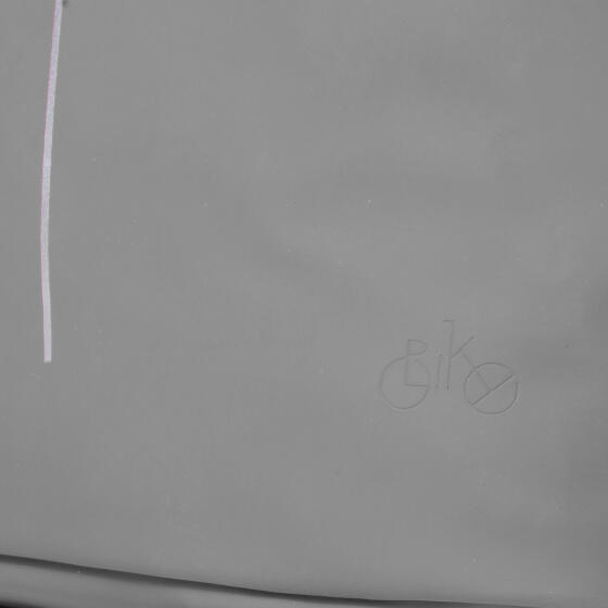 Wasserabweisender Fahrrad-Lenkerbeutel mit Schultergurt - 6L Grau 5/7