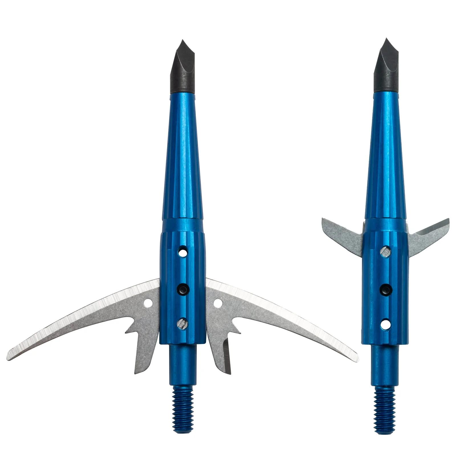 SWHACKER LAME DA CACCIA SWHACKER LEVI MORGAN 125 GRANI TAGLIO 2,5" CONFEZIONE DA 3