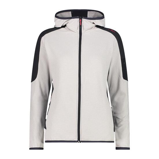 CMP Damen Fleecejacke Woman Jacket Fix Hood 34G1516