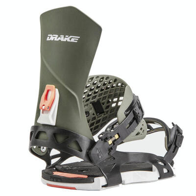 Drake Radar Freeride Snowboard Bindungen grün