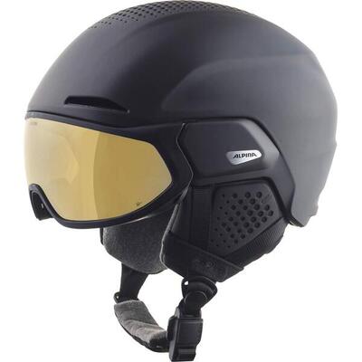 Skihelm Ski Alpina Alto Q Lite Schwarz