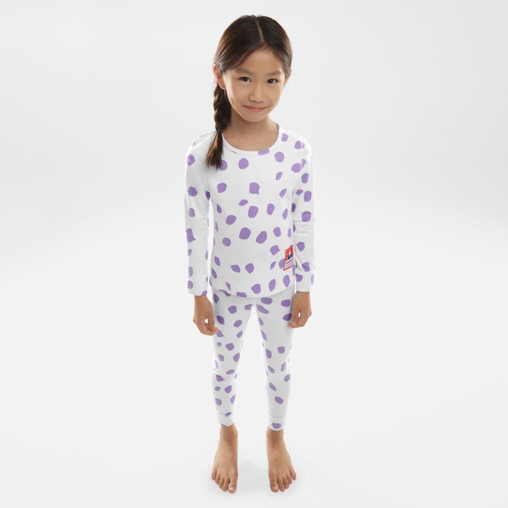 Ensemble de sous-vêtements thermiques fille Sports d'hiver Enfants Siren-G Blan 2/7