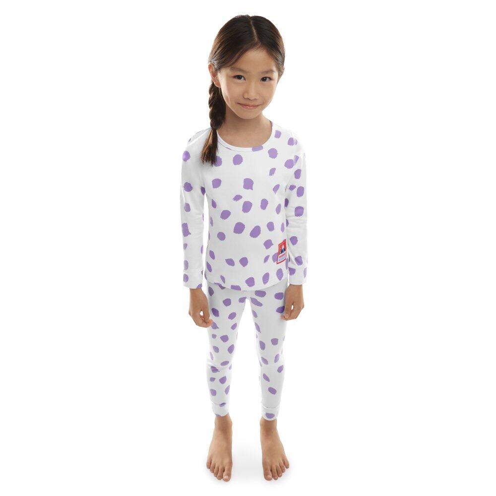 Siroko - Ensemble De Sous-vêtements Thermiques Fille - Caleçon Long - Blanc - 7-8 Ans / 122-128 Cm - Decathlon