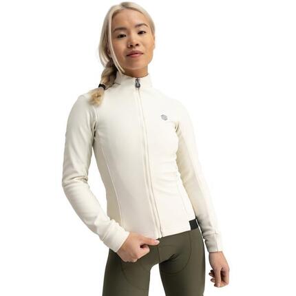 Women Cycling 's softshell jacket J1 Garden Beige