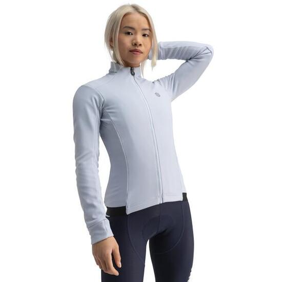 Women Cycling 's softshell jacket J1 Bluebell Blue