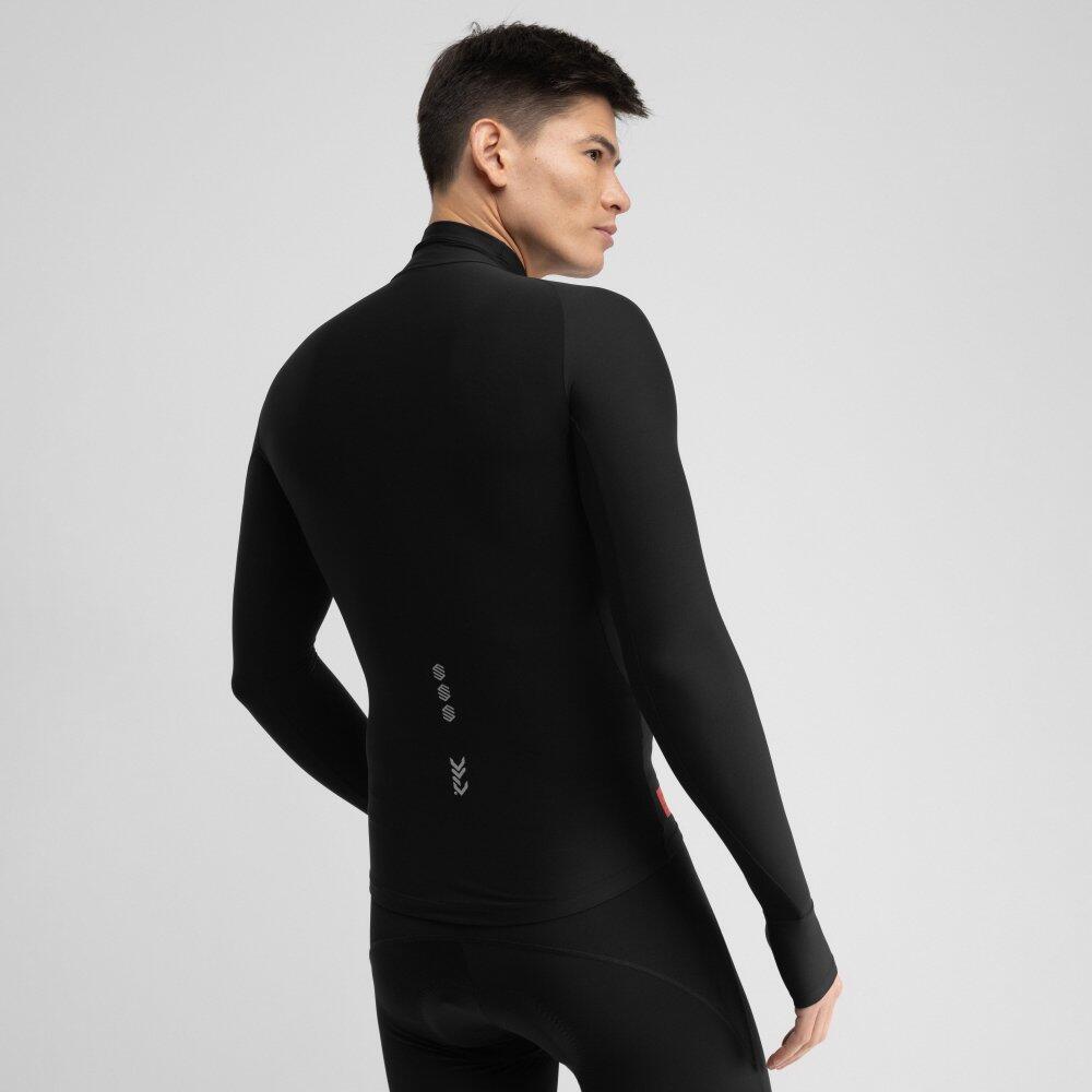 Camiseta interior térmica ciclismo invierno hombre DW Keilir Negro 6/6