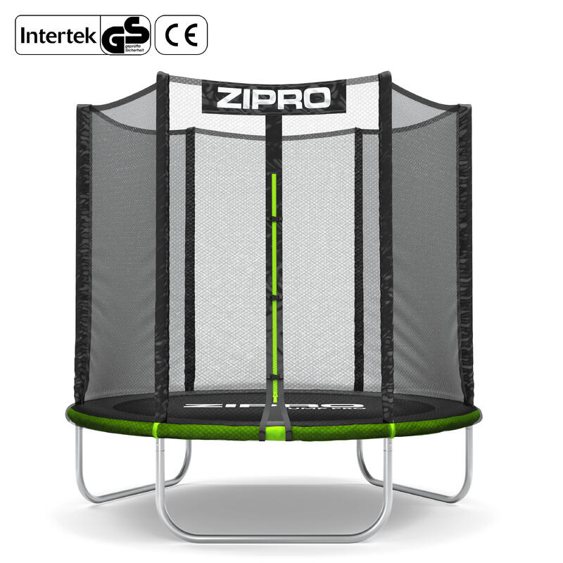 Trambulină de exterior Zipro Jump Pro cu plasă de protecție externă 6FT 183cm