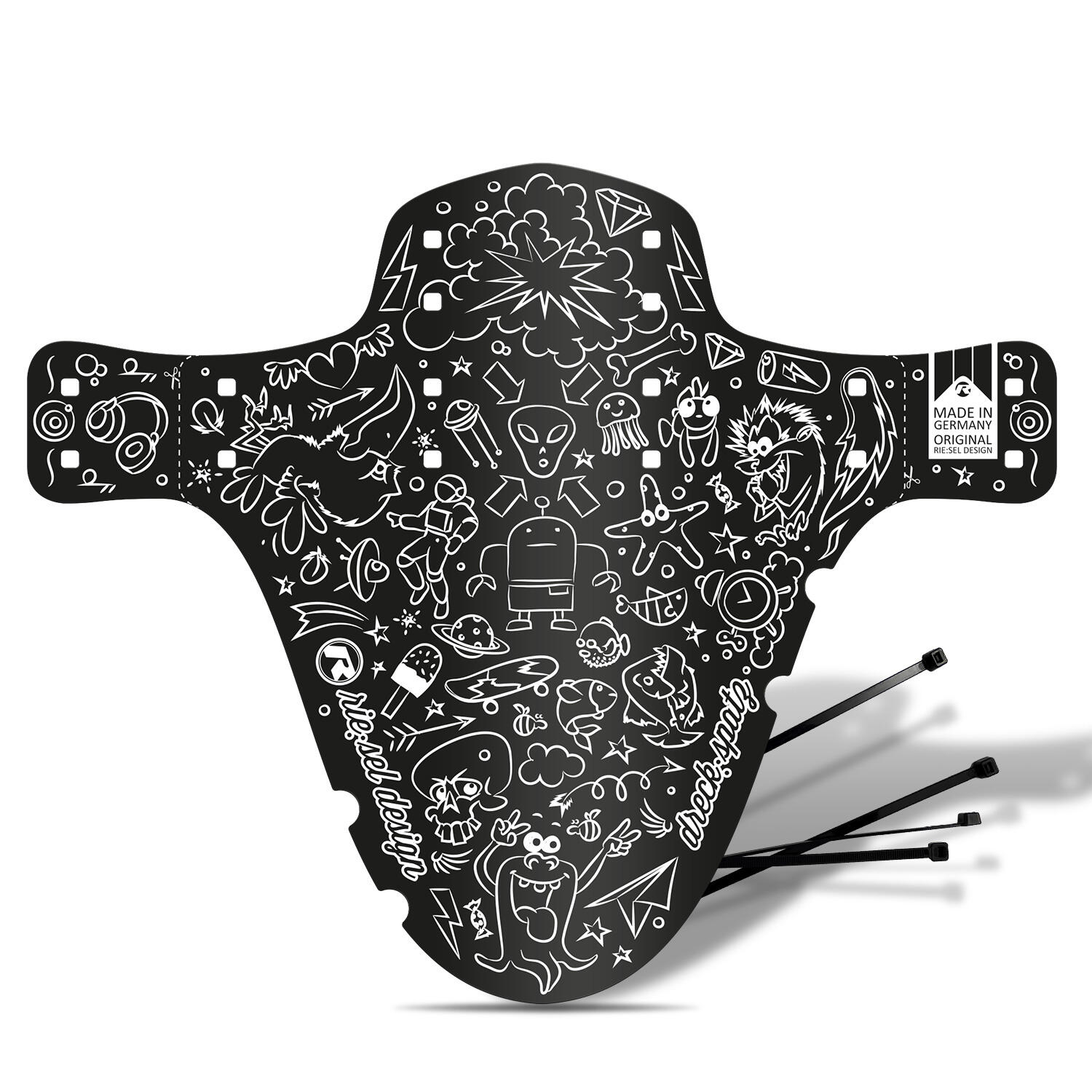 RIESEL DESIGN Riesel Design® Mudguard - dreck:spatz Schutzblech für Kinderfahrrad 16-29 Zoll