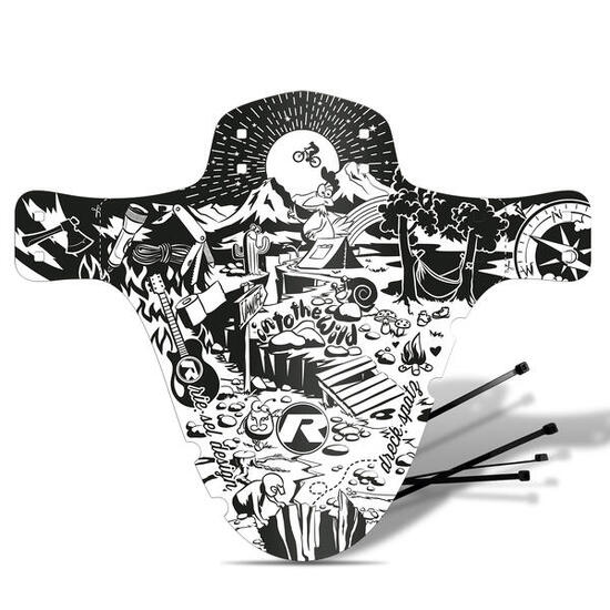 Fahrrad Schutzblech Mudguard inkl Kabelbinder für Kinderfahrrad 16-29 Zoll