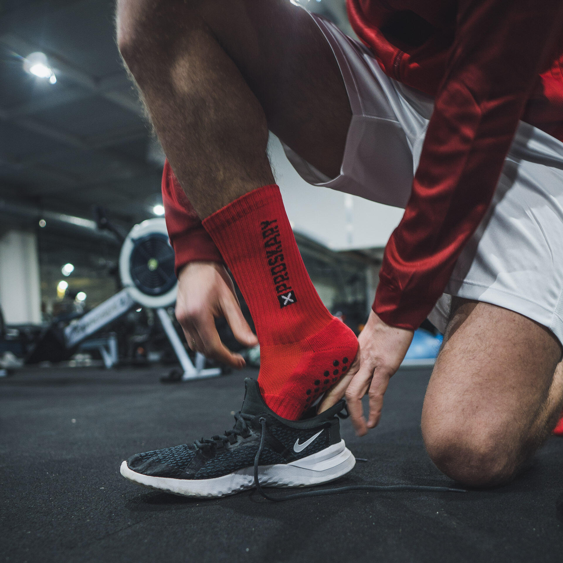 Meias antiderrapantes para futebol Proskary Comfort 2/7