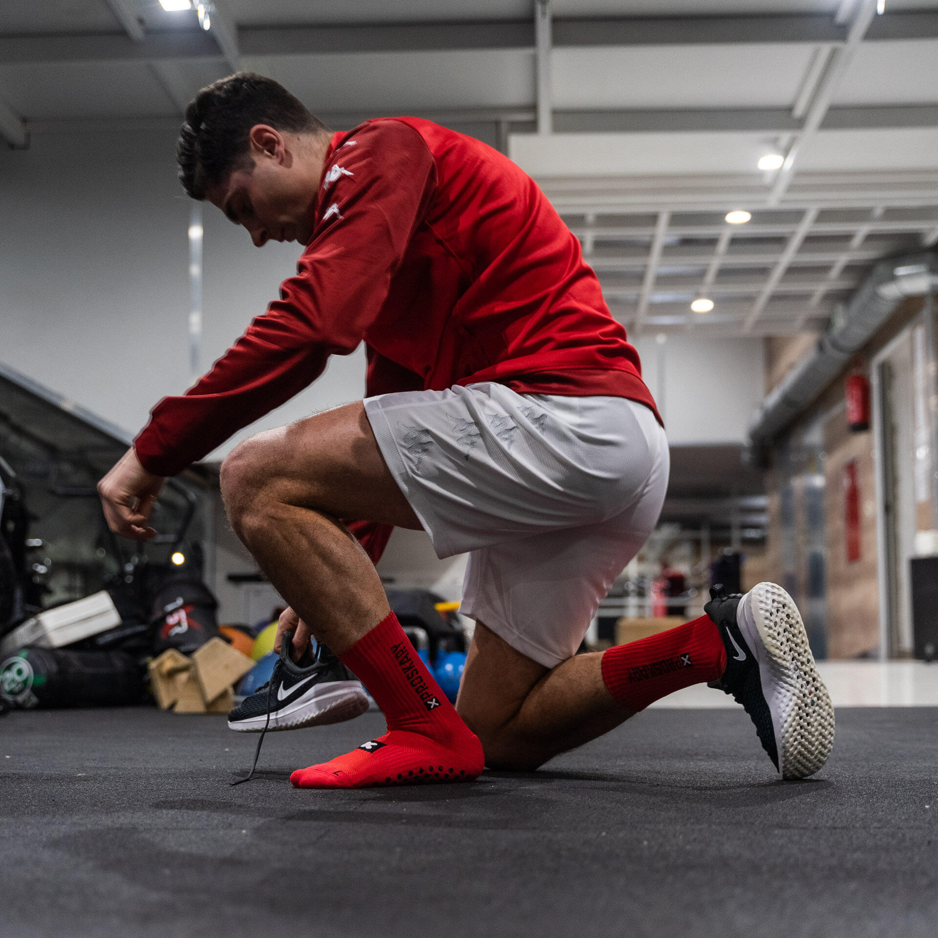 Meias antiderrapantes para futebol Proskary Comfort 5/7