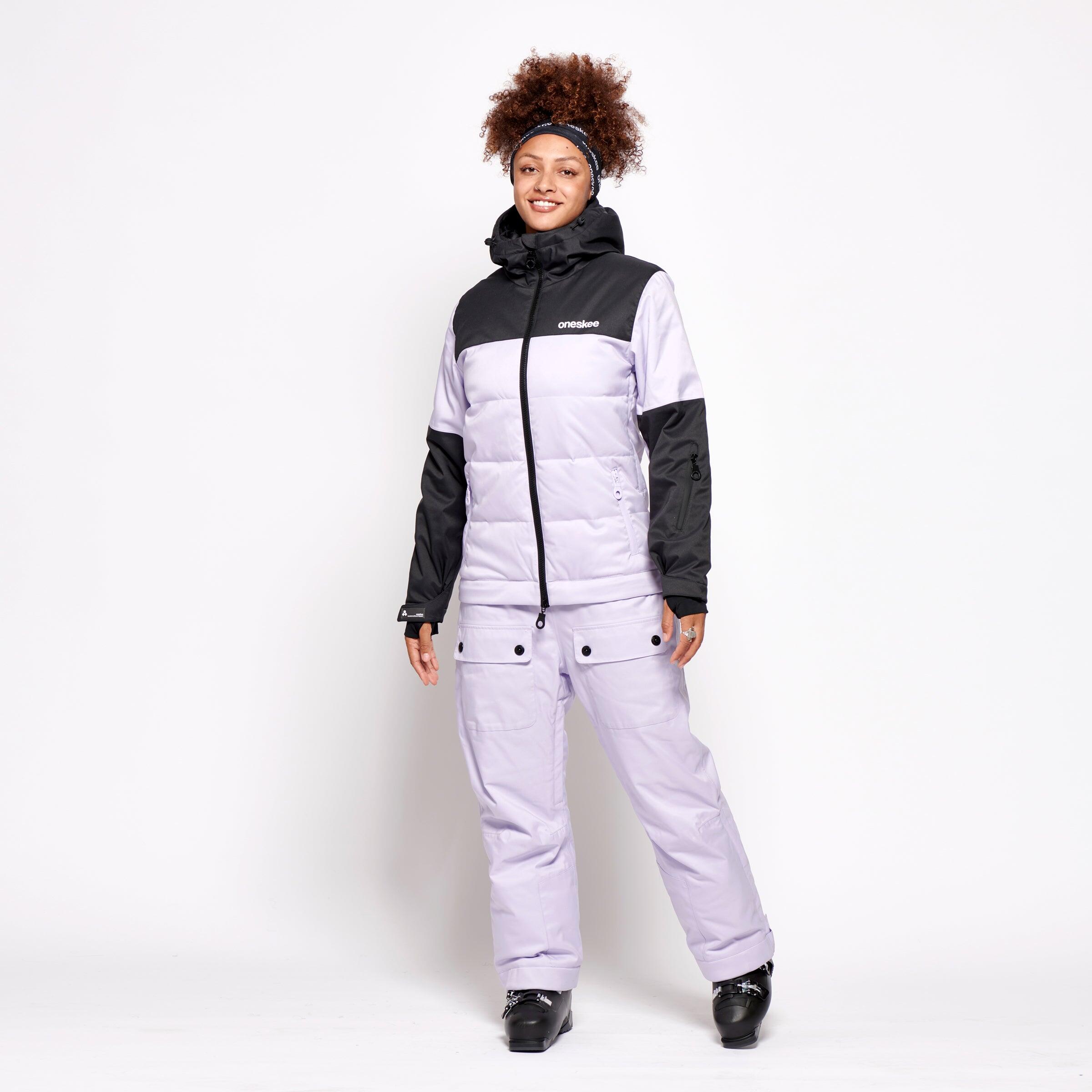ONESKEE Women's 2-in-1 Snow Suit, Lilac