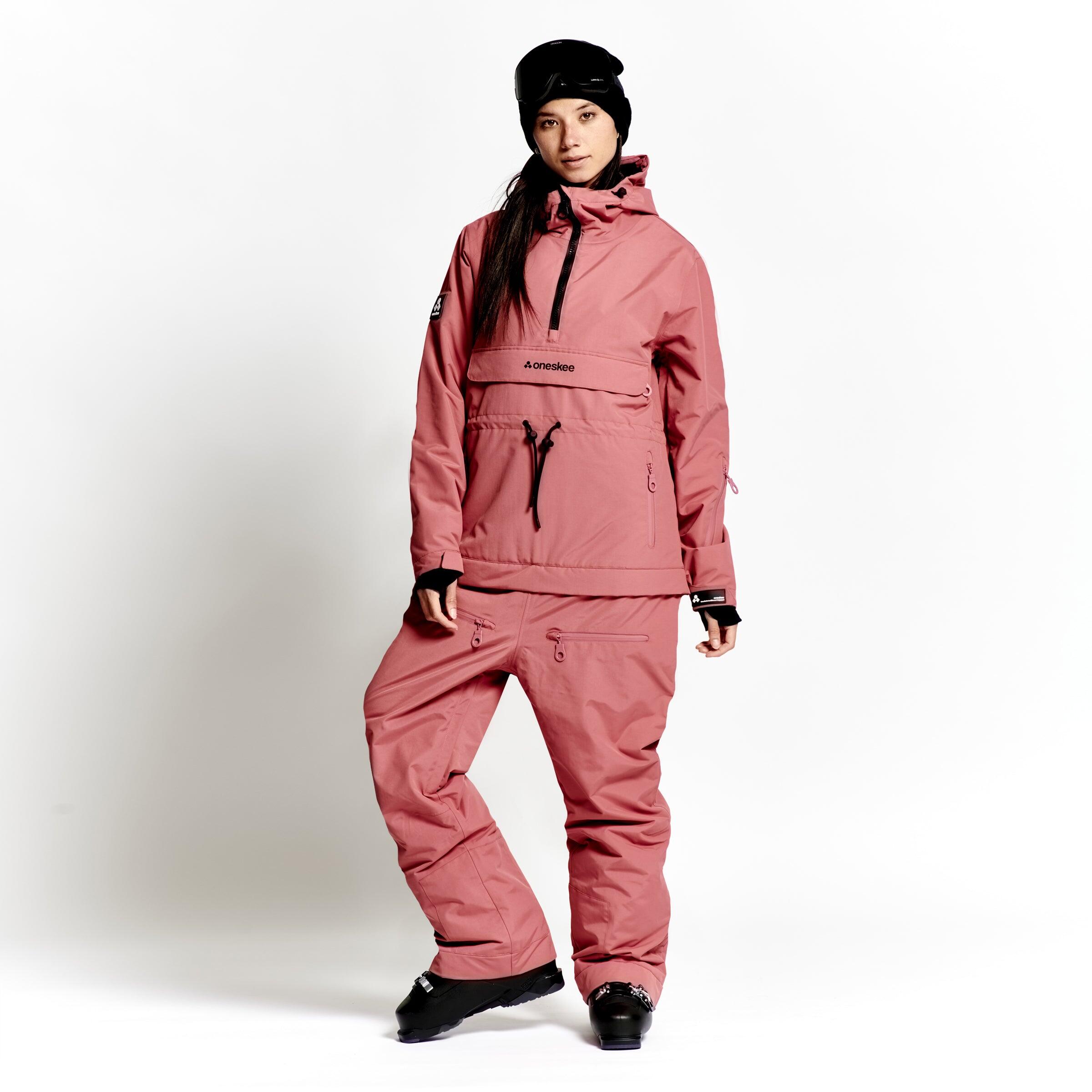 ONESKEE Women's 3-in-1 Snow Suit, Mauve