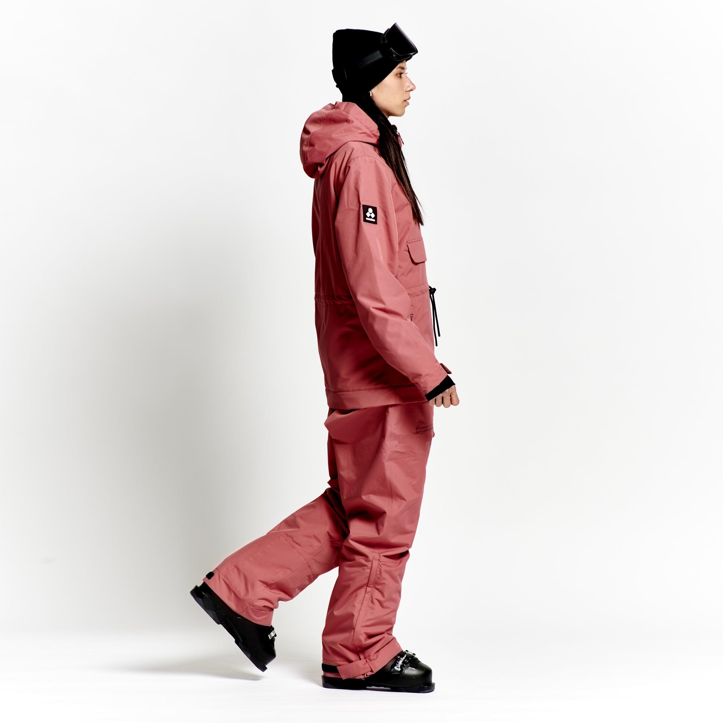 Women's 3-in-1 Snow Suit, Mauve 3/7