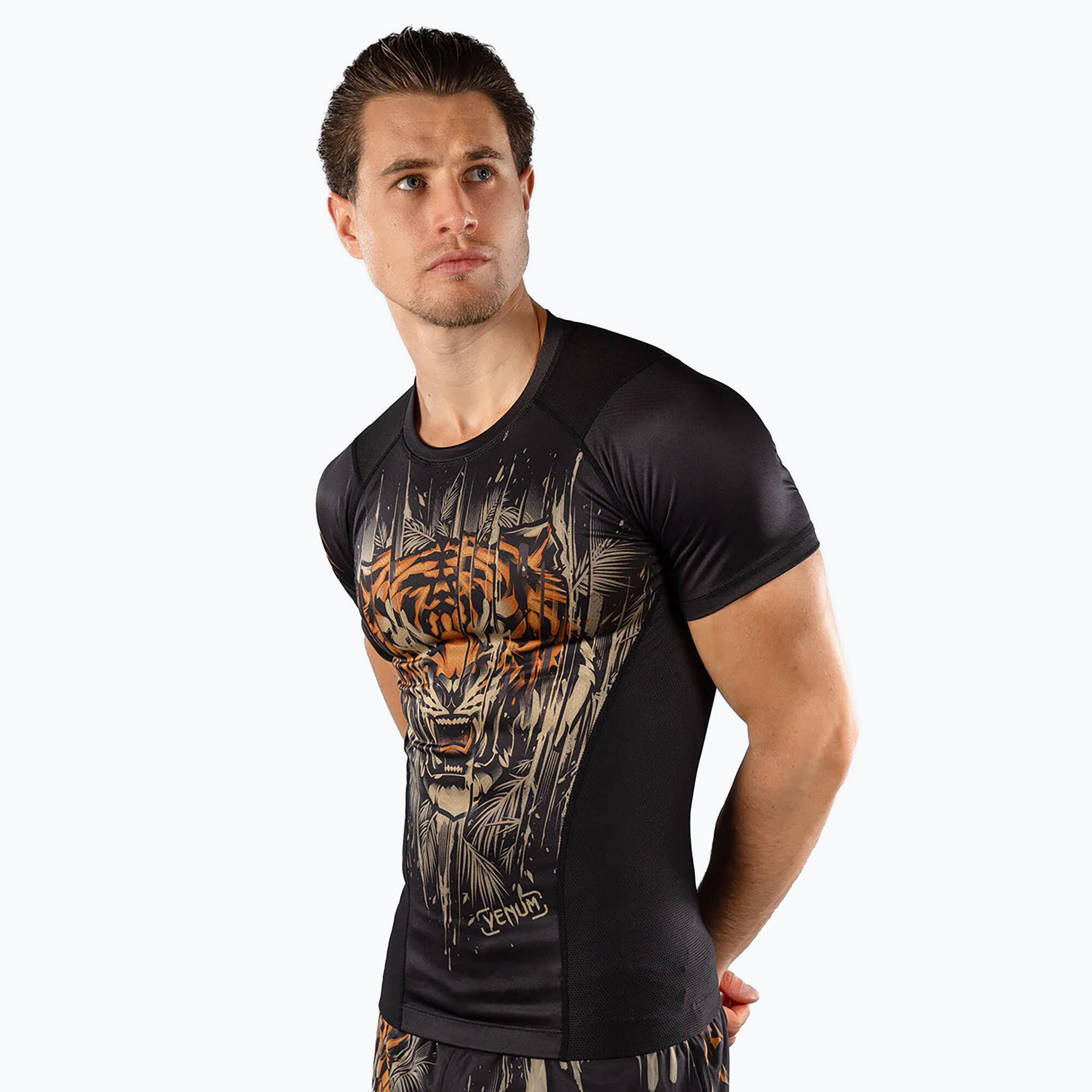 Rashguard VENUM Tiger s krátkým rukávem 3/5