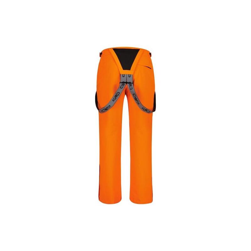 CMP Salopette de ski homme avec bretelles amovibles - Orange