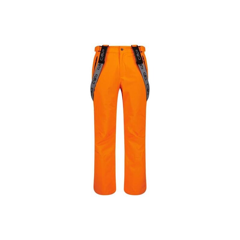 CMP Salopette de ski homme avec bretelles amovibles - Orange