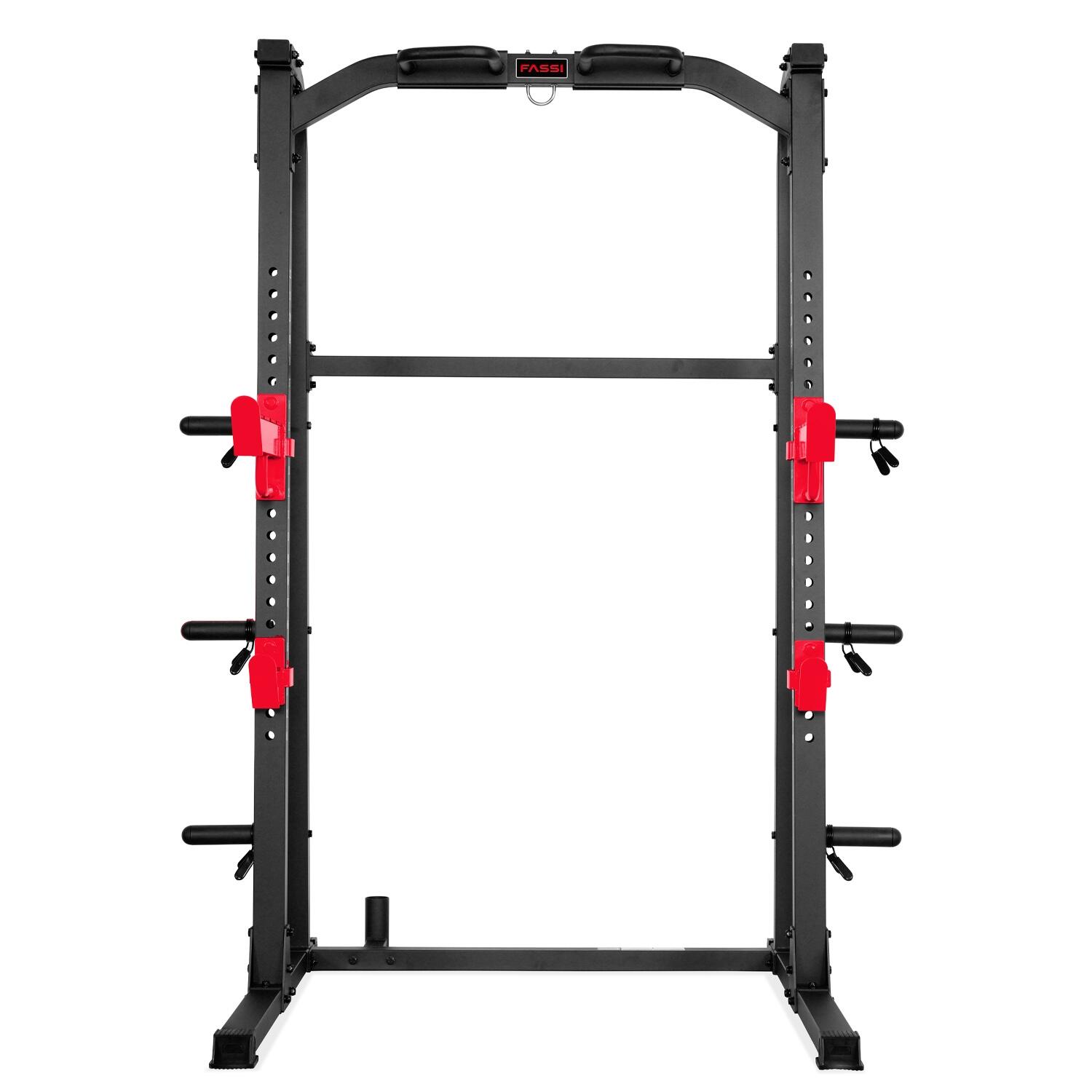 Multi rack squat station professionale deluxe Fassi Power 190 2/5