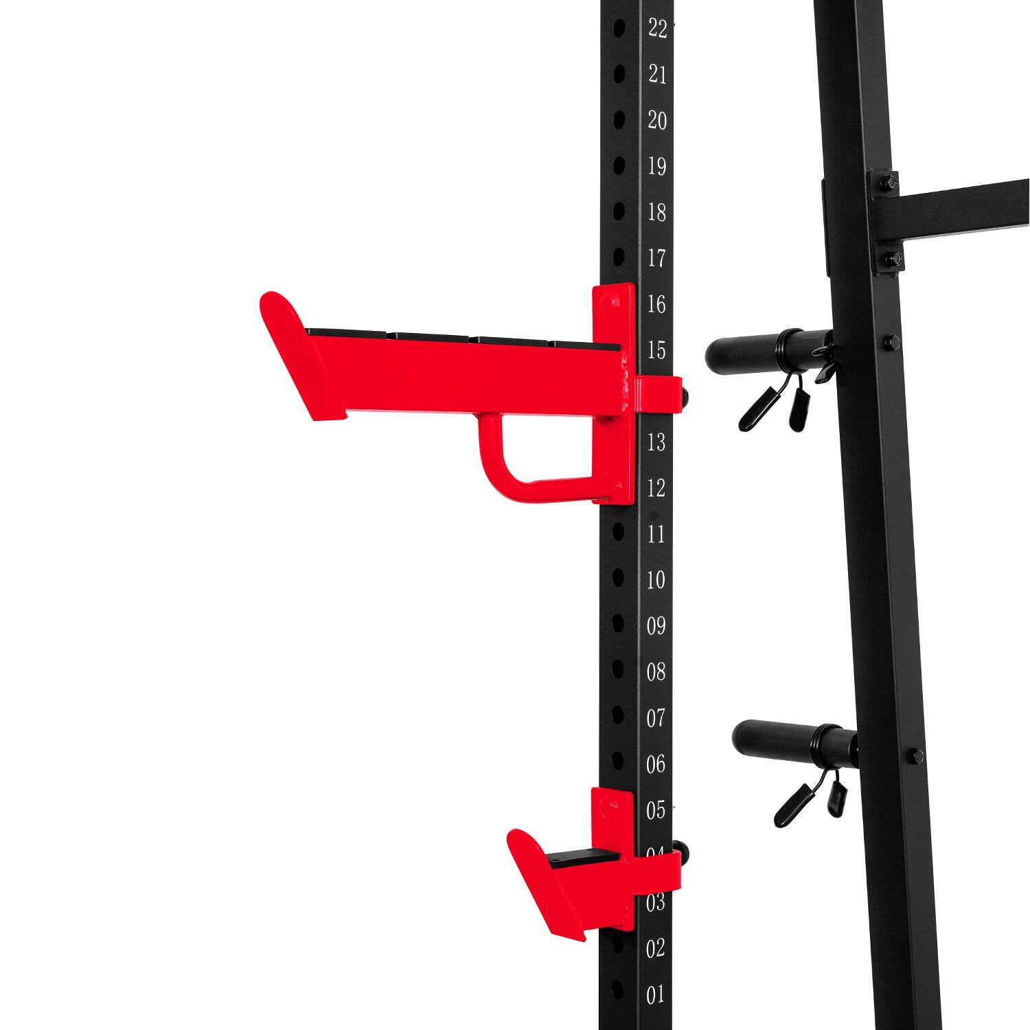Multi rack squat station professionale deluxe Fassi Power 190 4/5