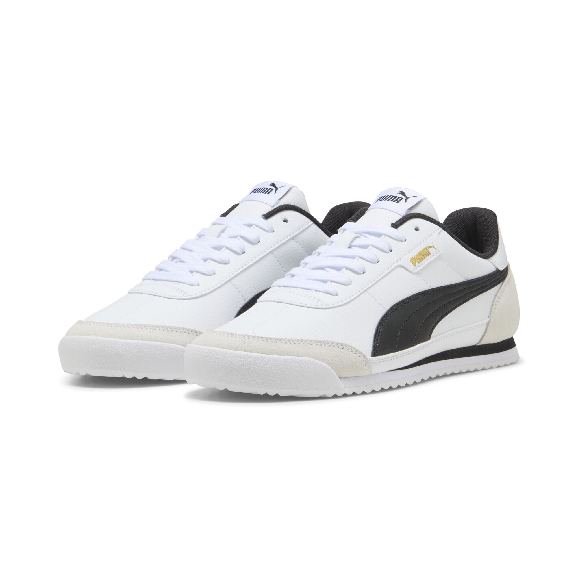 PUMA Galochas corrida Adulto Turino II OG PUMA White Black Vapor Gray Gold