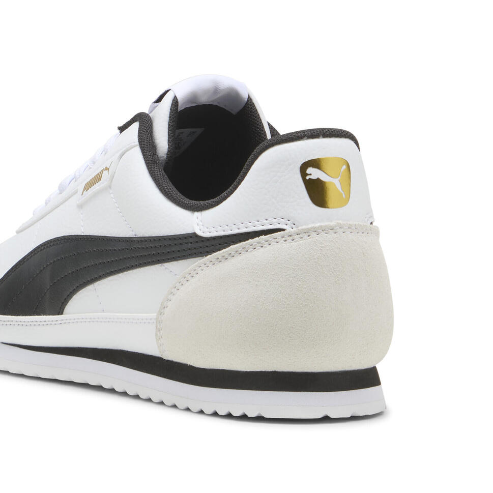 Sneakersy unisex PUMA Turino II OG PUMA White Black Vapor Gray Gold