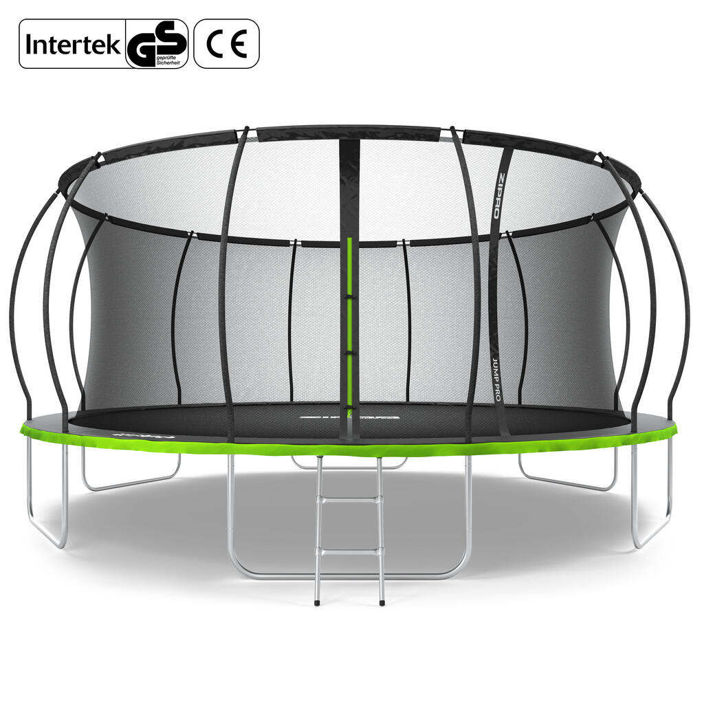 ZIPRO JumpPro PREMIUM 16′ 496 cm Garden Trampoline with Inner Safety Net