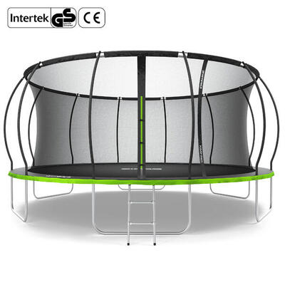 Trampoline ronde jump pro premium - 16ft 496cm - met veiligheidsnet intern